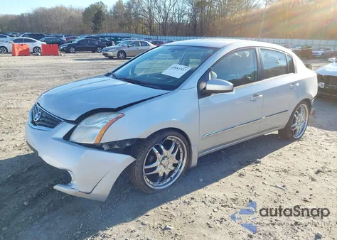 2012 Nissan Sentra 2.0 S from USA, damaged, VIN 3N1AB6AP9CL640411